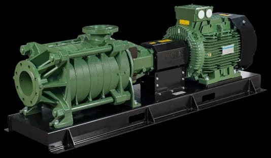TM pump configuration